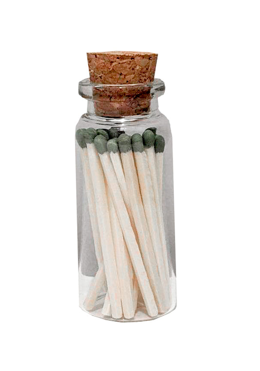 Matchstick Glass Jar